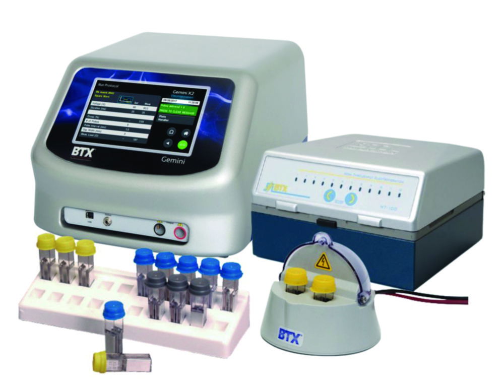 Electroporation system Gemini Twin Wave X2, HT system