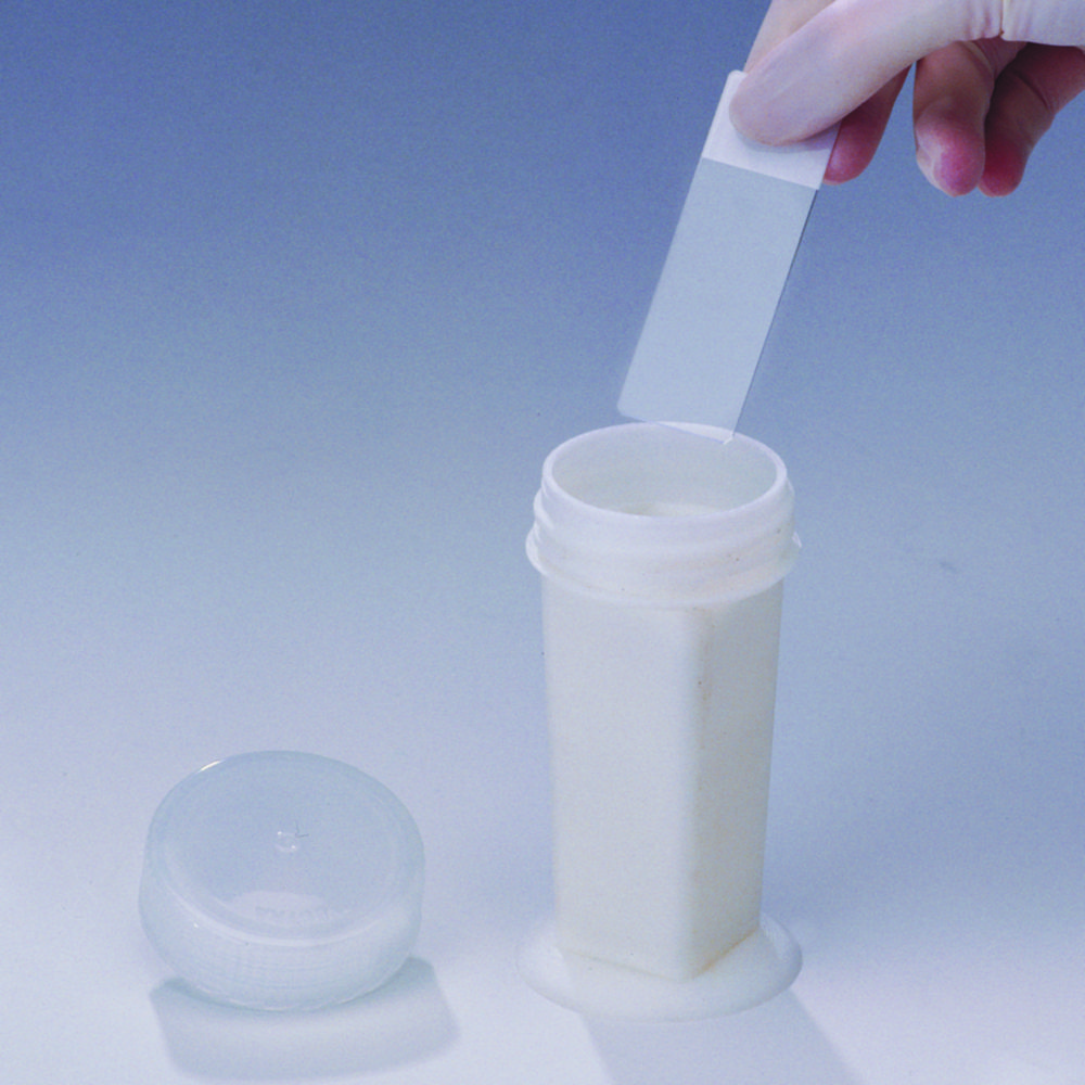 Staining jars coplin, PP, with screw cap Staining jars coplin, PP, with screw cap