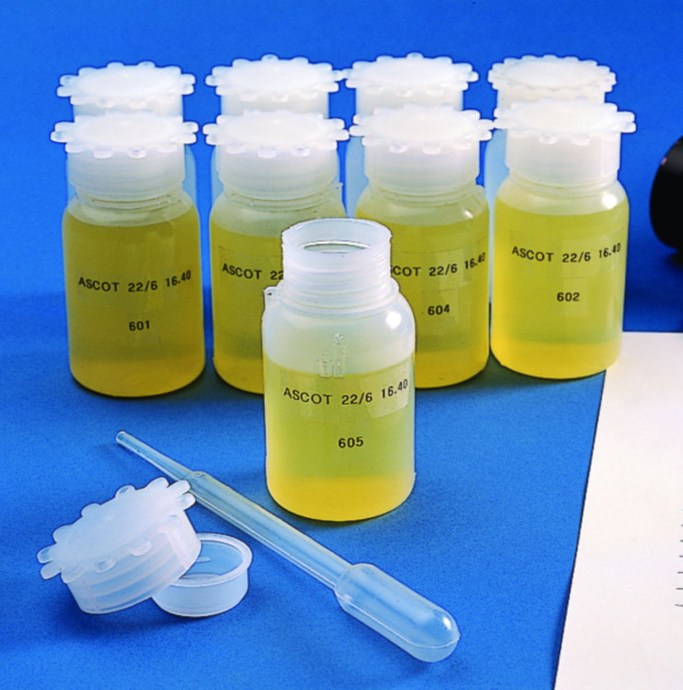 Weithalsflaschen, PE, graduiert