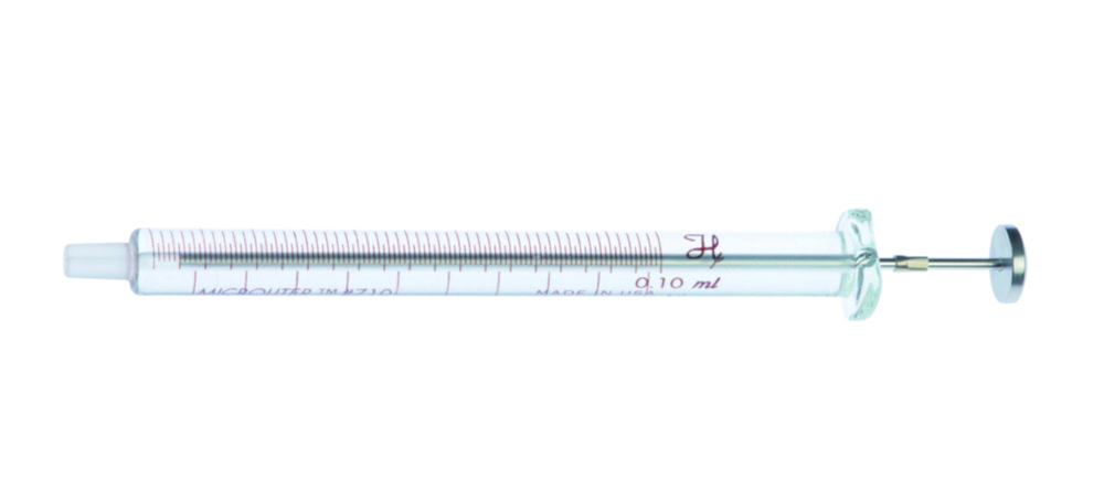 Microlitre syringes, 700 series, for removable needles (RN) or (LT) Microlitre syringes, 700 series, for removable needles (RN) or (LT)