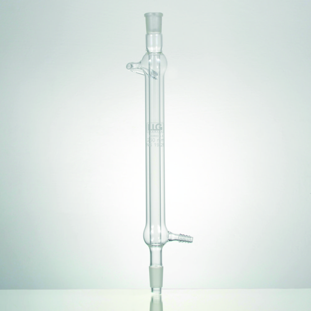 LLG-Condenser acc. to Liebig, borosilicate glass 3.3, glass olive LLG-Condenser acc. to Liebig, borosilicate glass 3.3, glass olive