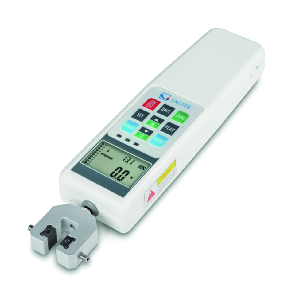 Digital force gauge FH-S with screw-in tension clamp Digital force gauge FH-S with screw-in tension clamp