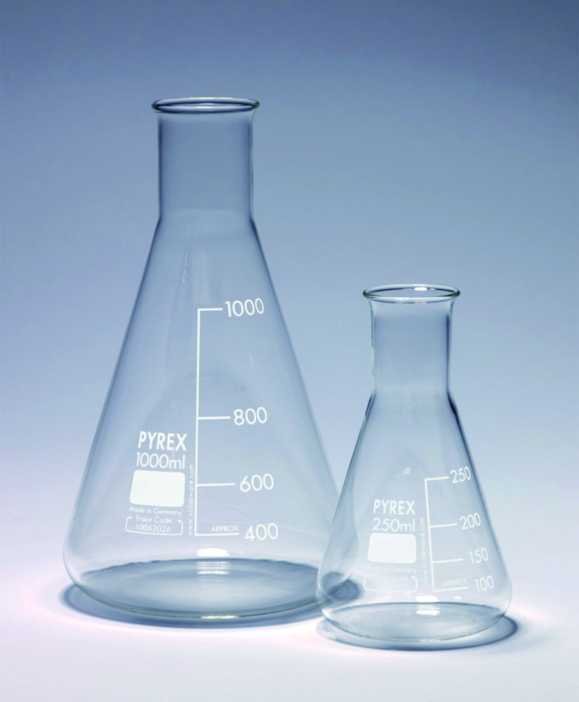 Enghals-Erlenmeyerkolben, Pyrex®