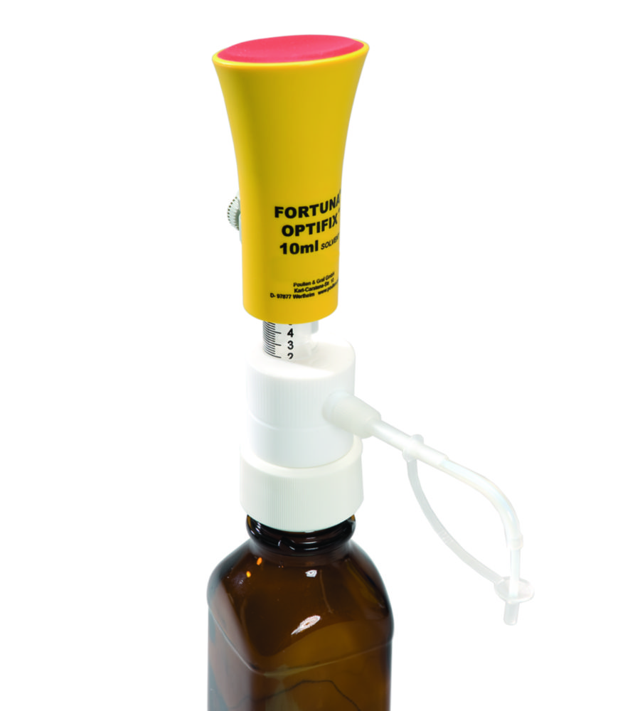 Dispensers, bottle-top, FORTUNA® OPTIFIX® SOLVENT Dispensers, bottle-top, FORTUNA® OPTIFIX® SOLVENT