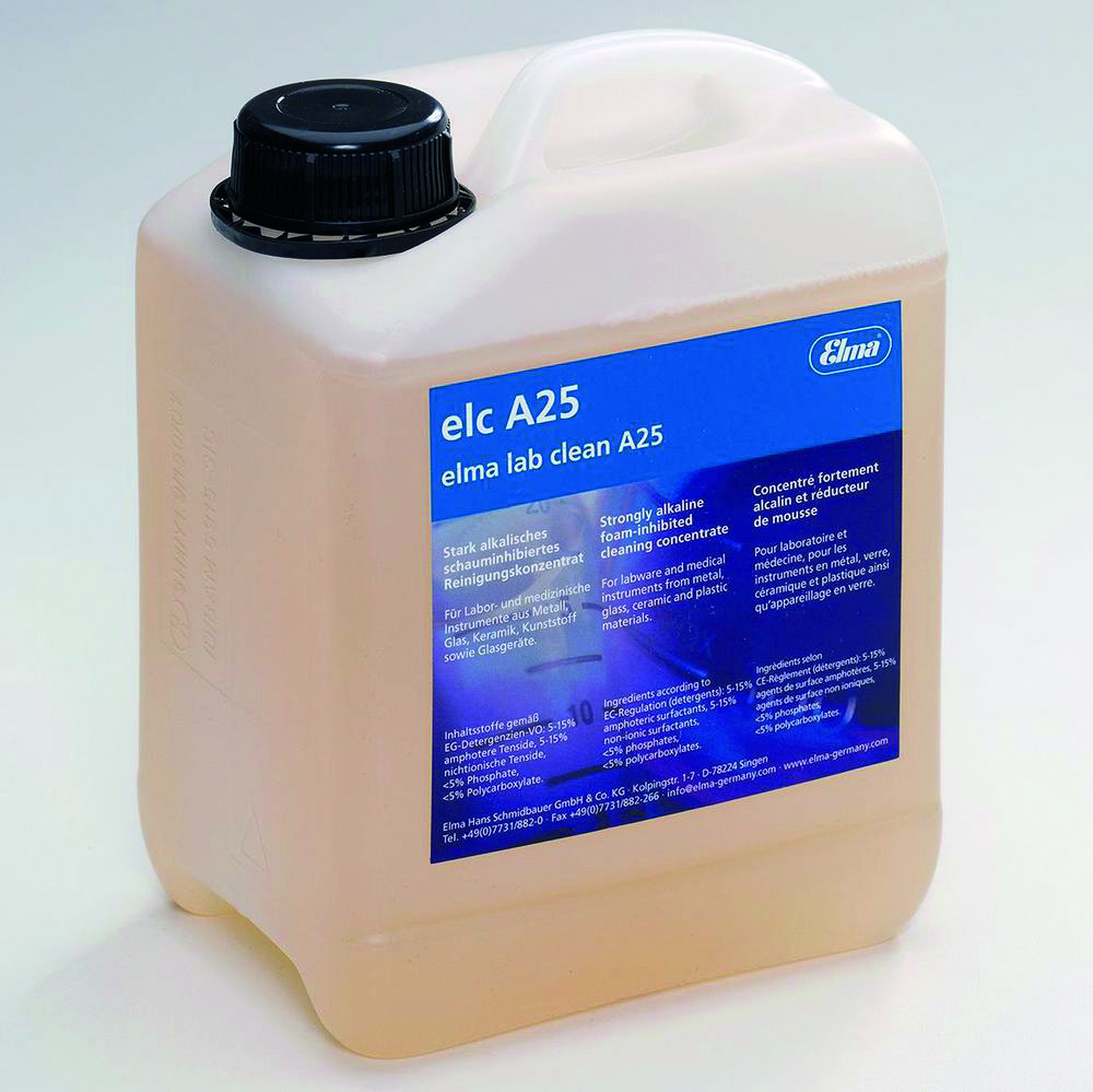 Concentrate for ultrasonic baths elma lab clean A25 Concentrate for ultrasonic baths elma lab clean A25