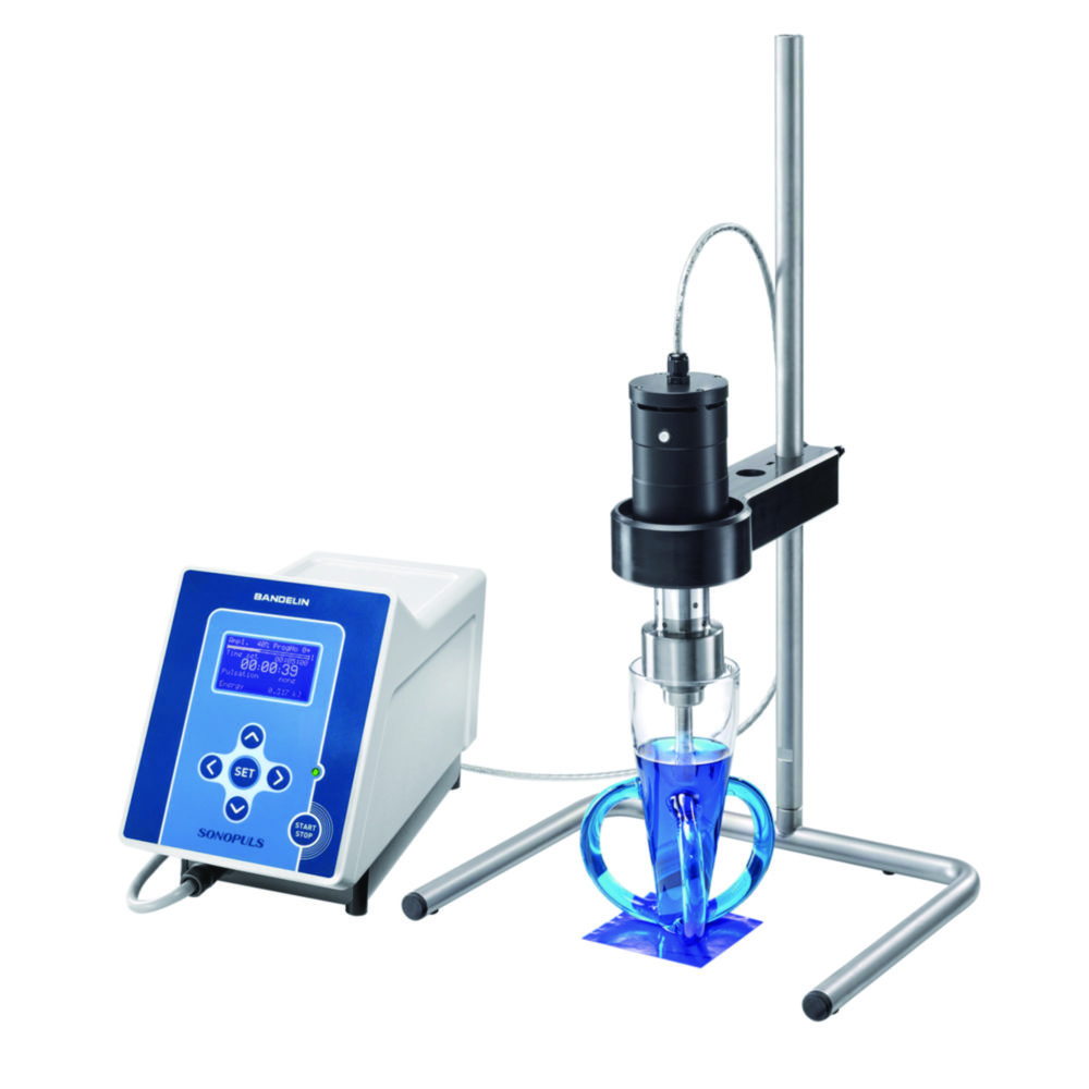 Ultrasonic homogeniser, SONOPULS HD 4200, set without stand annd vessel