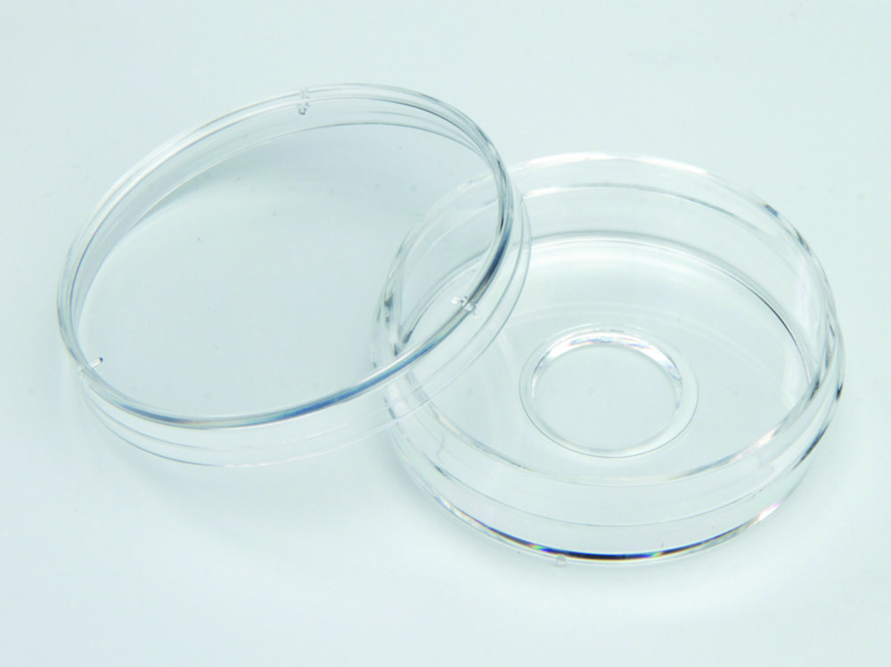Schalen mit Glasboden, Nunc™ , Borosilikat