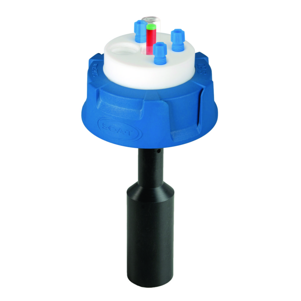 Safety Waste Caps, mit mechanischer Füllstandskontrolle