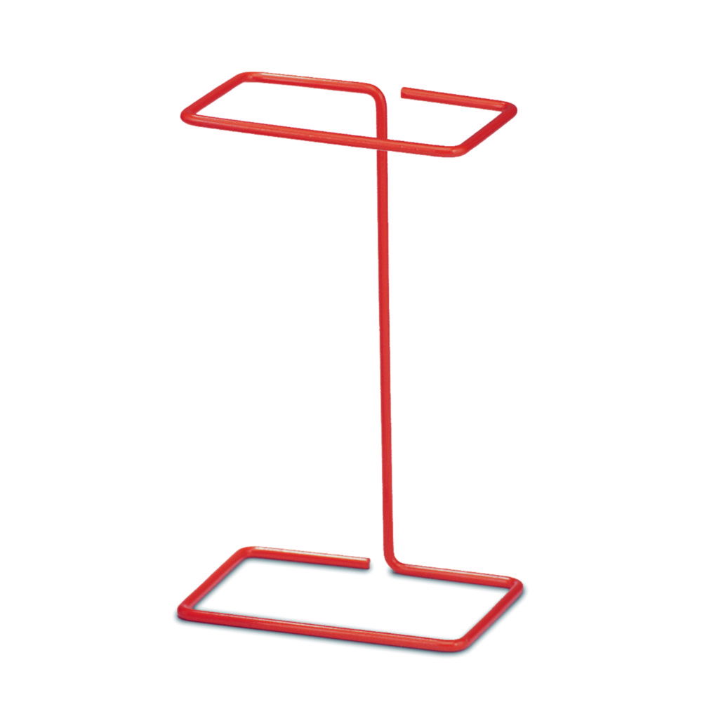 Benchtop holder for biohazard bags