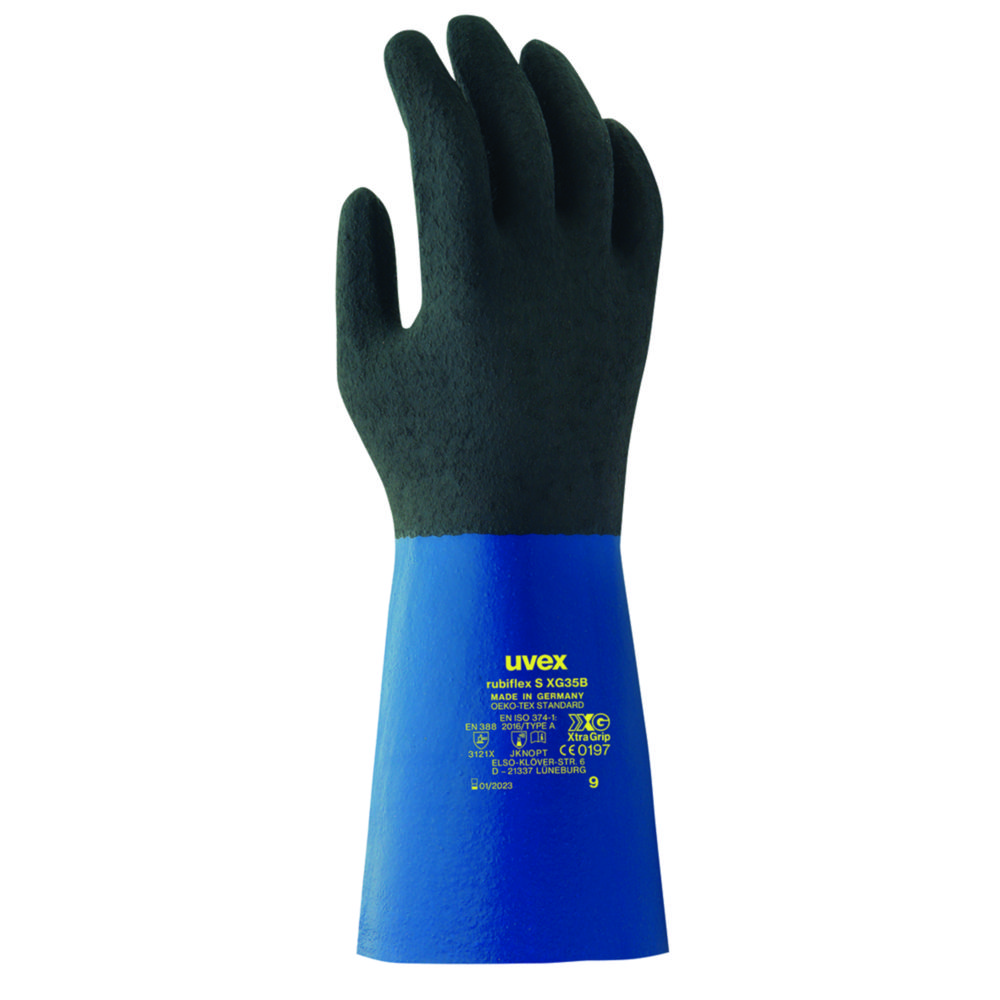 Chemical Protection Glove uvex rubiflex S XG35B, NBR Chemical Protection Glove uvex rubiflex S XG35B, NBR