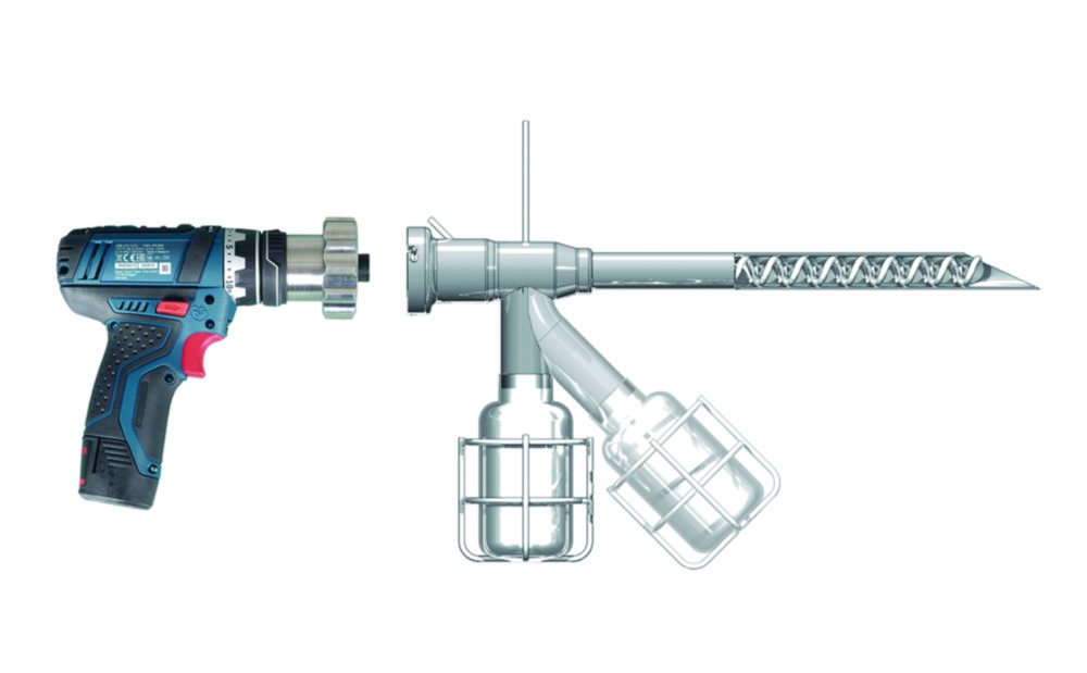 Sampler PowderProof®, horizontal, for powders Sampler PowderProof®, horizontal, for powders