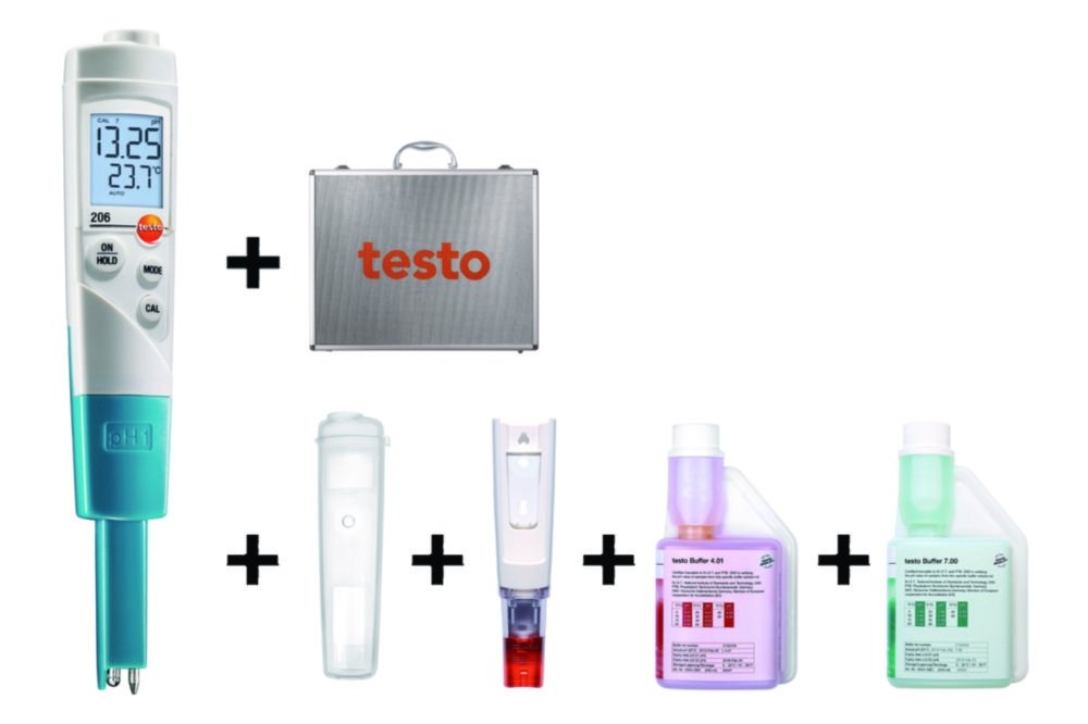 pH Meter testo 206-pH1 pH Meter testo 206-pH1