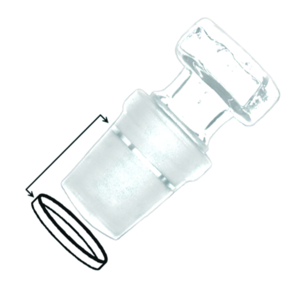 PTFE sealing rings for jointed glassware PTFE sealing rings for jointed glassware