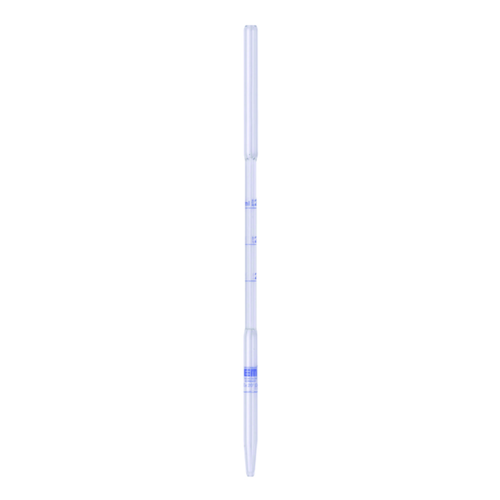 Demeter pipettes, Soda-lime glass, marks at 1.0/1.1 ml