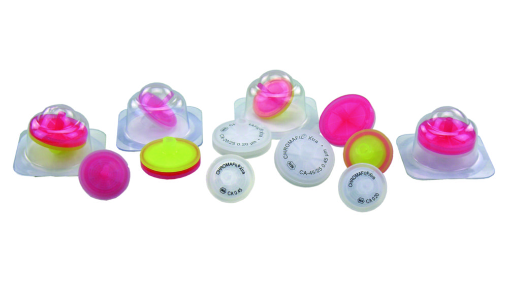 Syringe filter CHROMAFIL®, Cellulose acetate (CA) Syringe filter CHROMAFIL®, Cellulose acetate (CA)