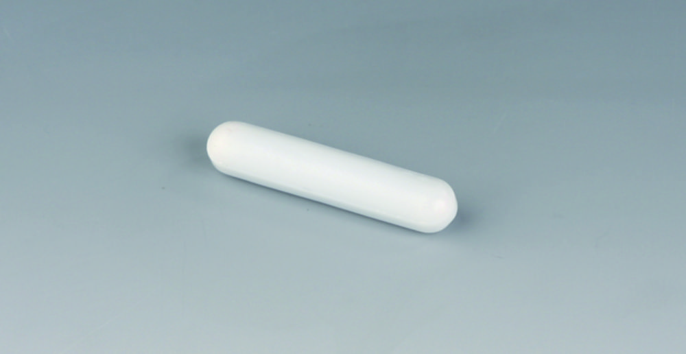 Magnetic stirring bars, cylindrical, PTFE Magnetic stirring bars, cylindrical, PTFE