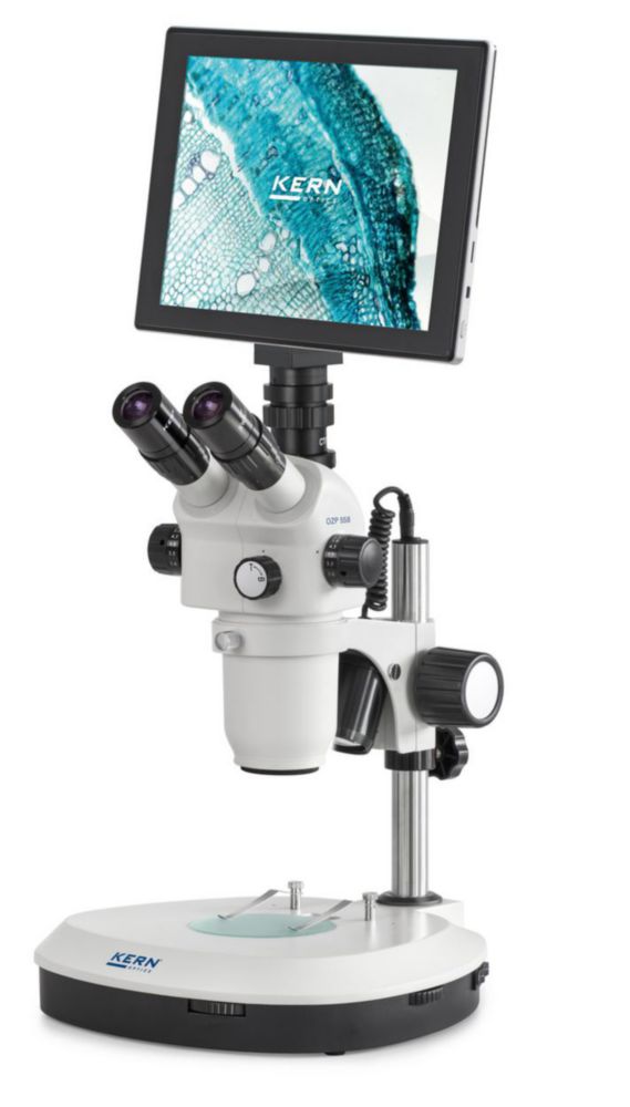 Stereo zoom microscope set OZP, with tablet camera Stereo zoom microscope set OZP, with tablet camera