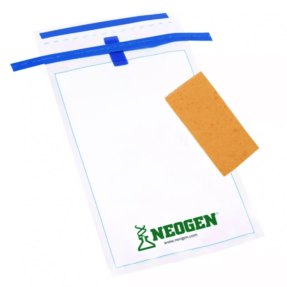 Sampling bag with Hydrated-Sponge with Buffered Peptone Water Broth