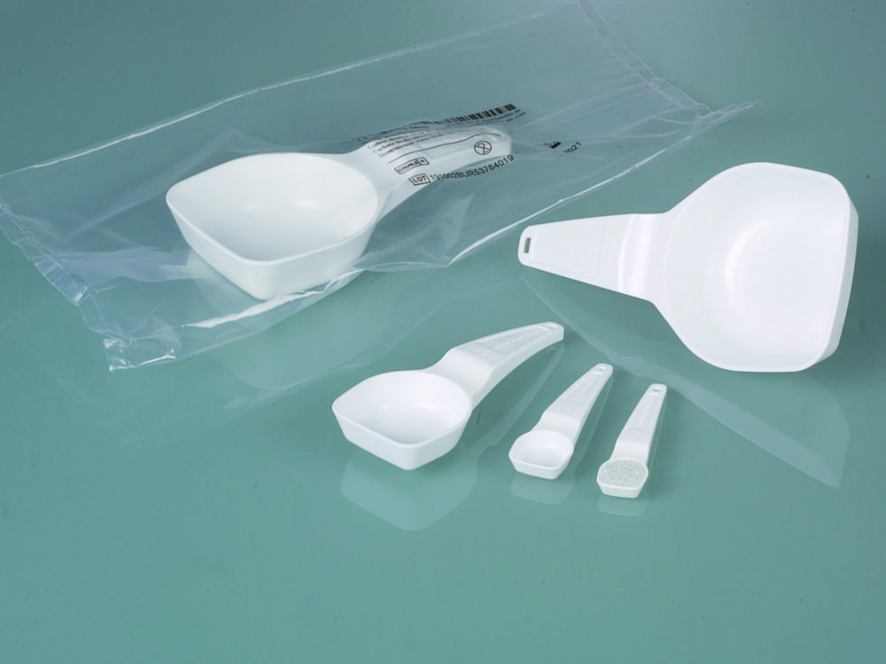 Disposable measuring spoons, PS, white Disposable measuring spoons, PS, white
