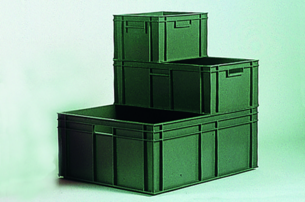 Stacking containers KBE-183 and KBE-184, Plastic Stacking containers KBE-183 and KBE-184, Plastic