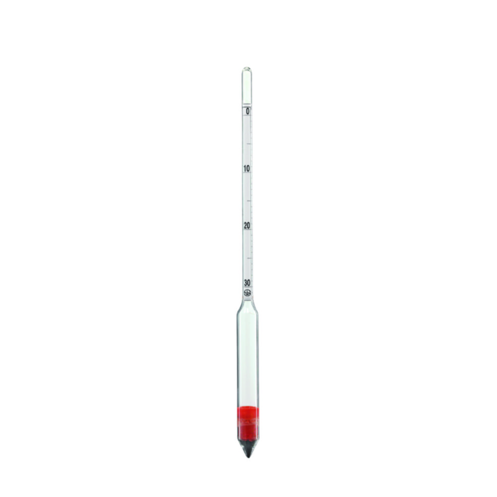 Precision hydrometer according to Baumé Precision hydrometer according to Baumé