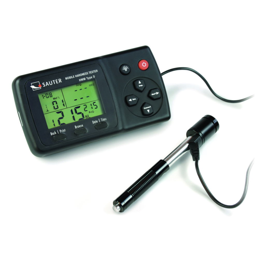 Leeb-Härteprüfgerät, mobil, HMM, mit Drucker