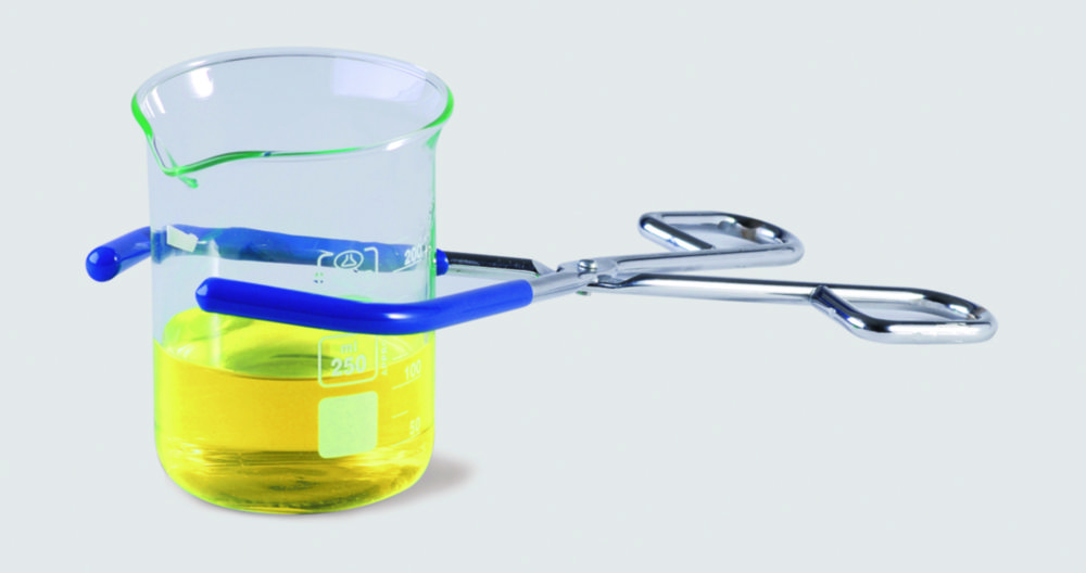 Beaker tongs, chromated steel Beaker tongs, chromated steel