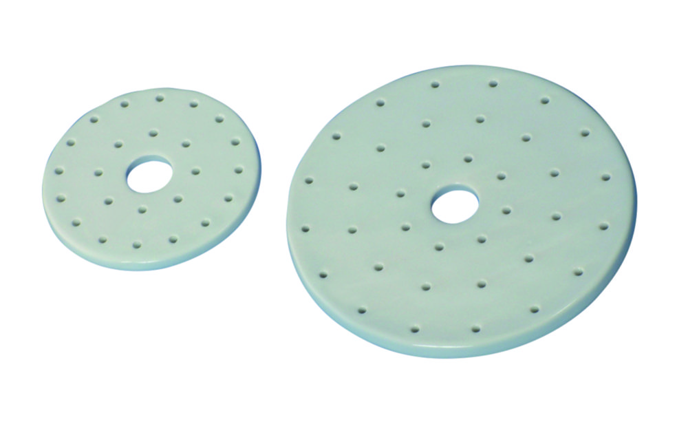 LLG-Exsikkator Platten, Porzellan