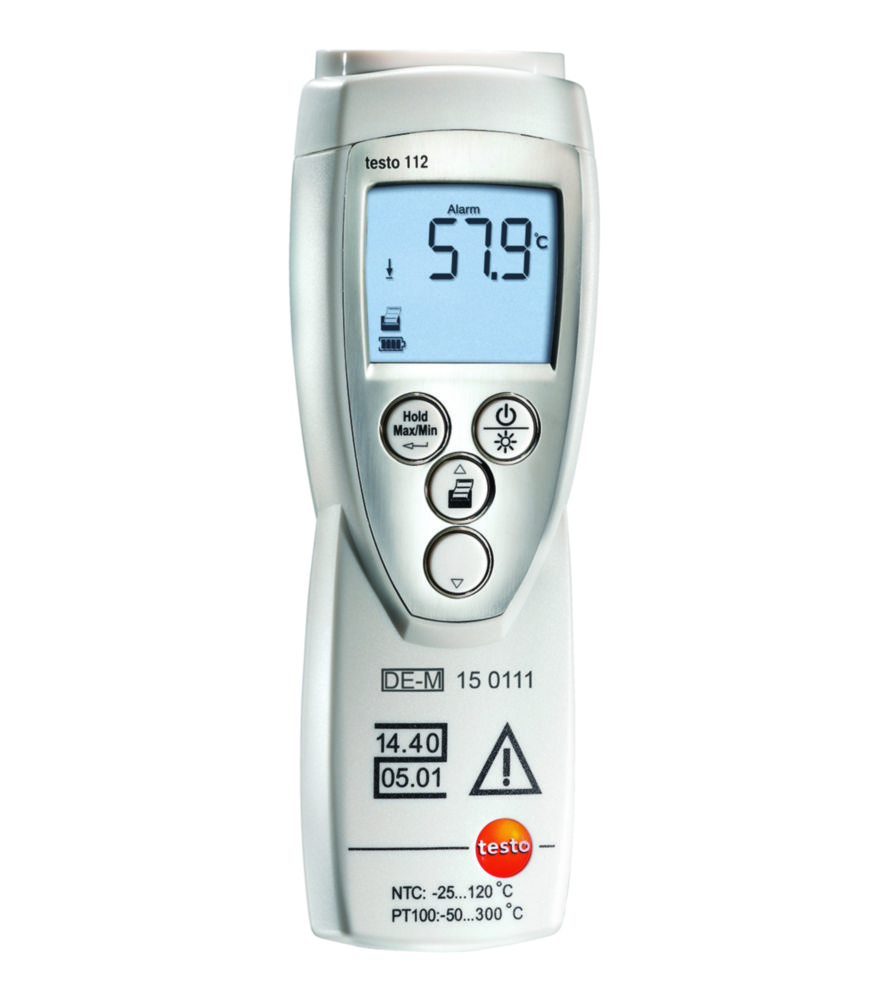 Temperature meter testo 112, conformity-rated Temperature meter testo 112, conformity-rated