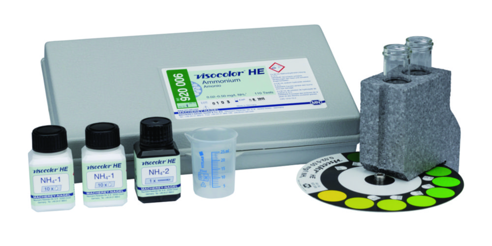 Testkits VISOCOLOR® HE für Gewässeranalysen