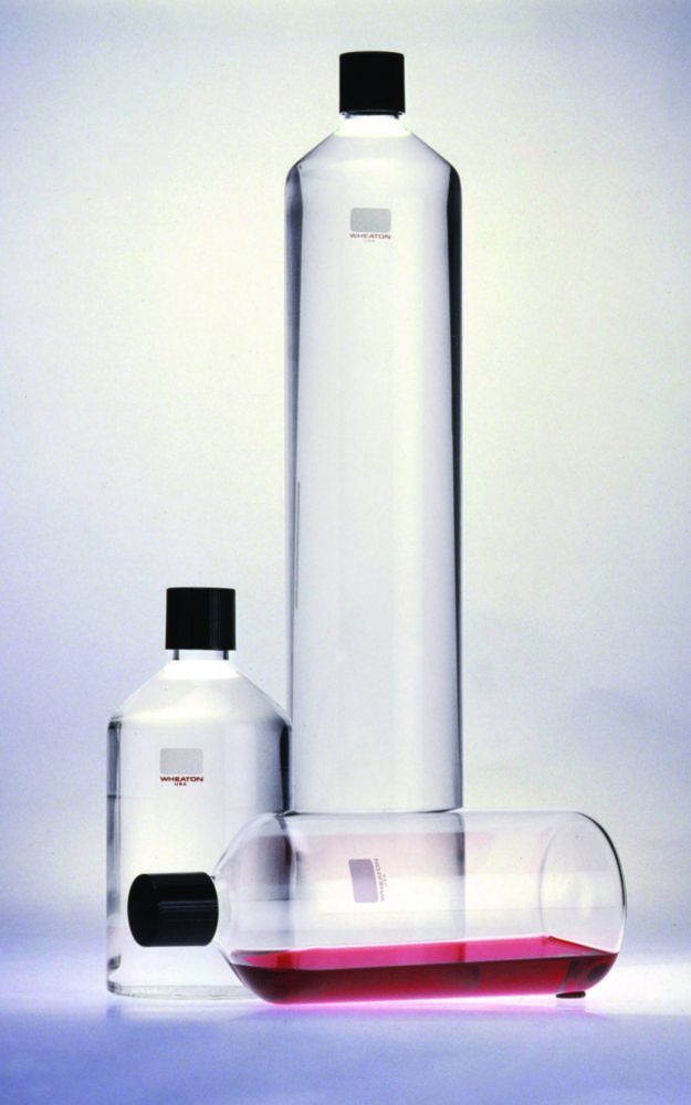 Rollerflaschen WHEATON®, Borosilikatglas, mit Phenolharz-Schraubverschluss