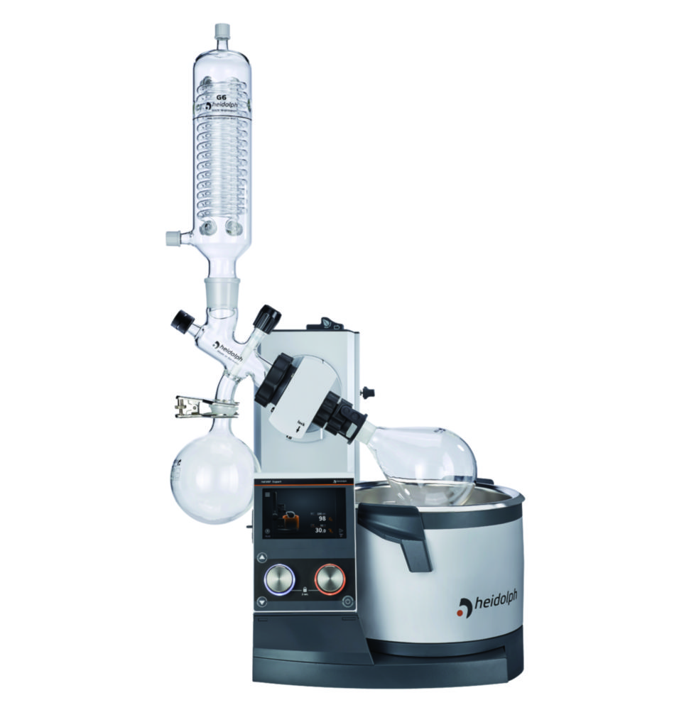 Rotary Evaporators Hei-VAP Expert, with motor lift, reflux condenser Rotary Evaporators Hei-VAP Expert, with motor lift, reflux condenser