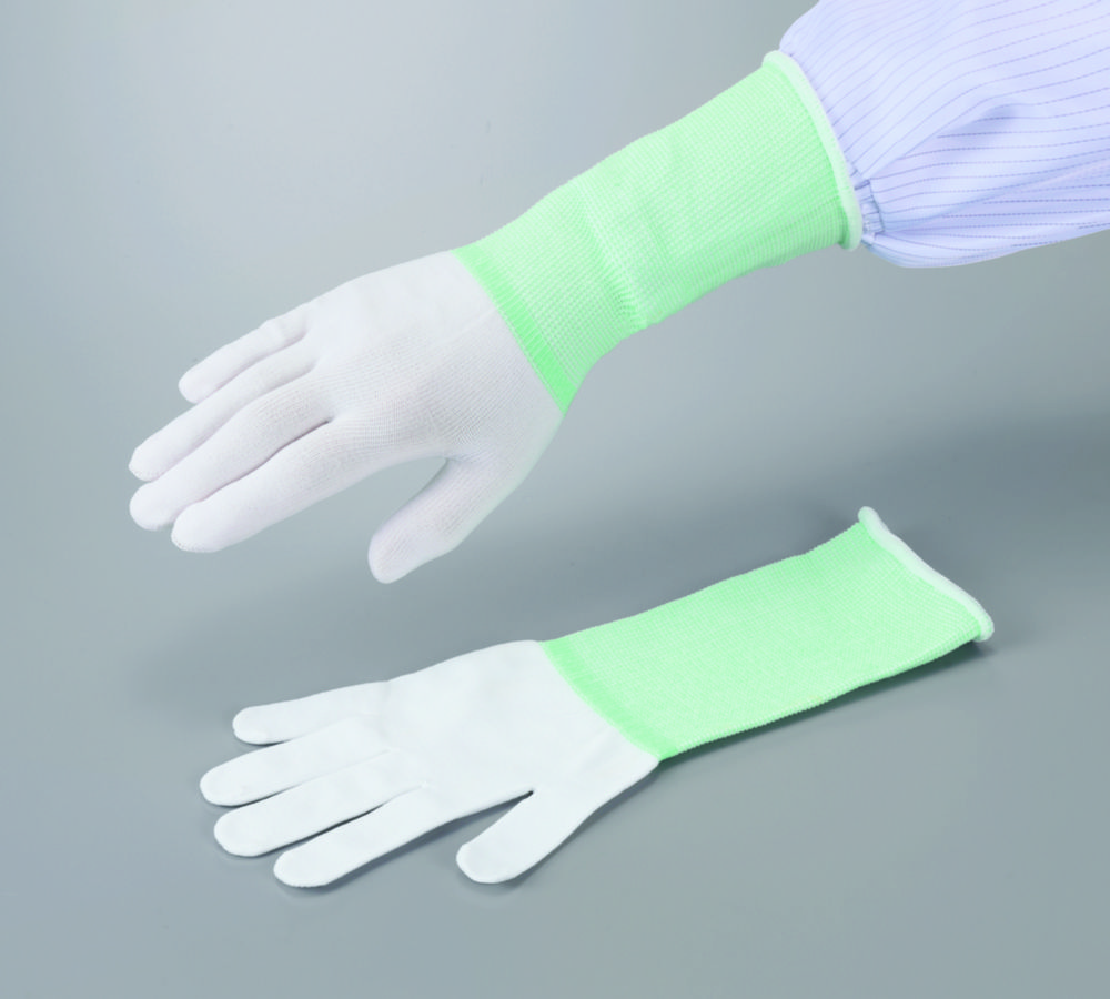 Undergloves ASPURE long, white, nylon Undergloves ASPURE long, white, nylon