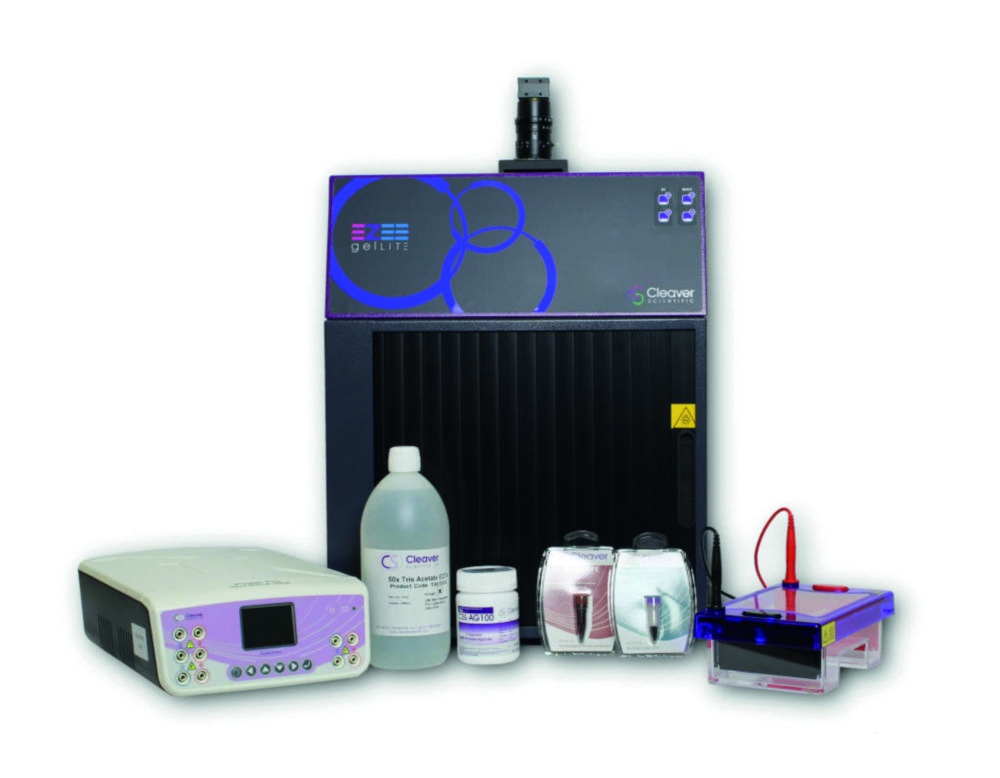 Gel-Dokumentation Workflow Set gelLITE