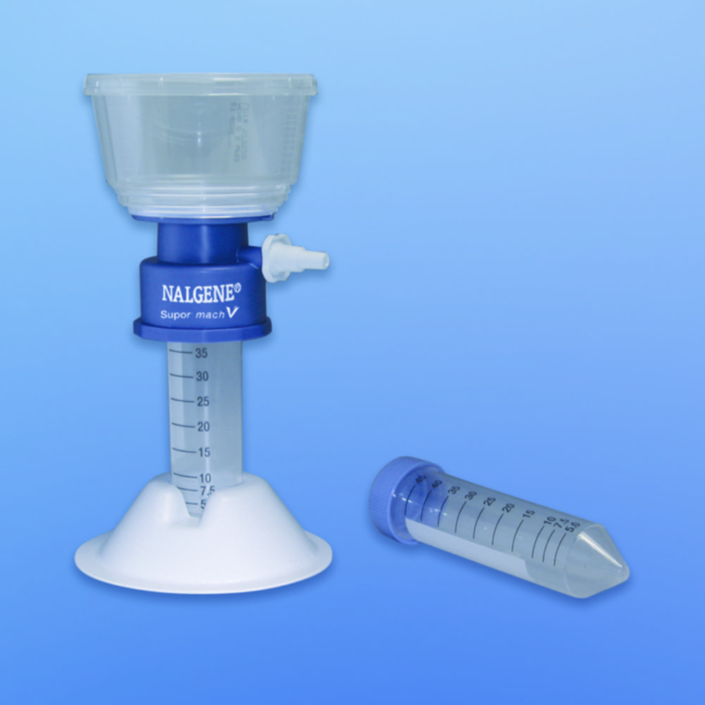 Filter Units Nalgene™ Rapid-Flow™ with 50ml centrifuge tube, PES Membrane, sterile Filter Units Nalgene™ Rapid-Flow™ with 50ml centrifuge tube, PES Membrane, sterile