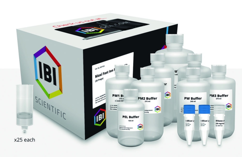 Plasmidreinigungs-Kits Maxi Fast Ion
