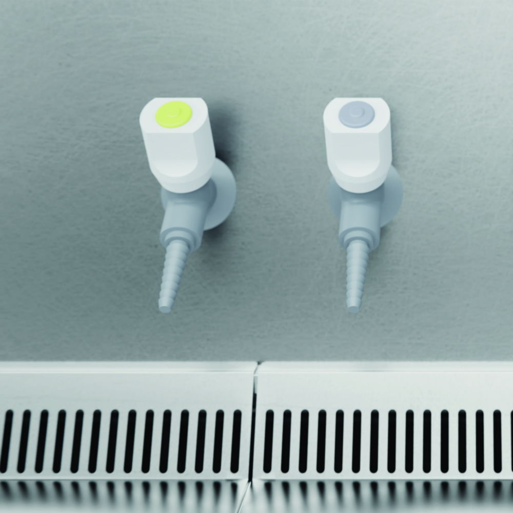 Medienanschlüsse für Chemikalien-Laborabzüge ChemFAST Elite und Werkbänke