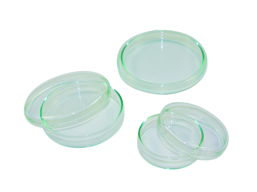 LLG-Petrischalen, Kalk / Soda Glas