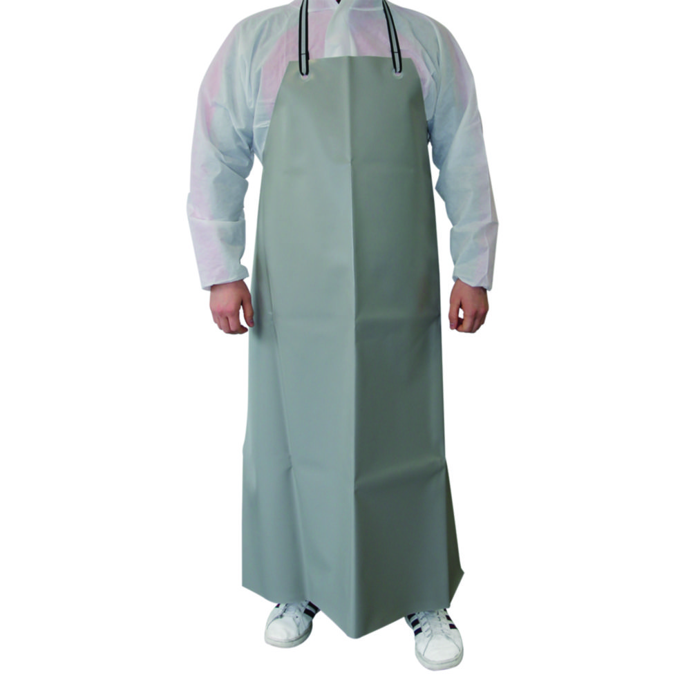 LLG-Working and chemical protective aprons Guttasyn®, PVC/PE, light grey LLG-Working and chemical protective aprons Guttasyn®, PVC/PE, light grey
