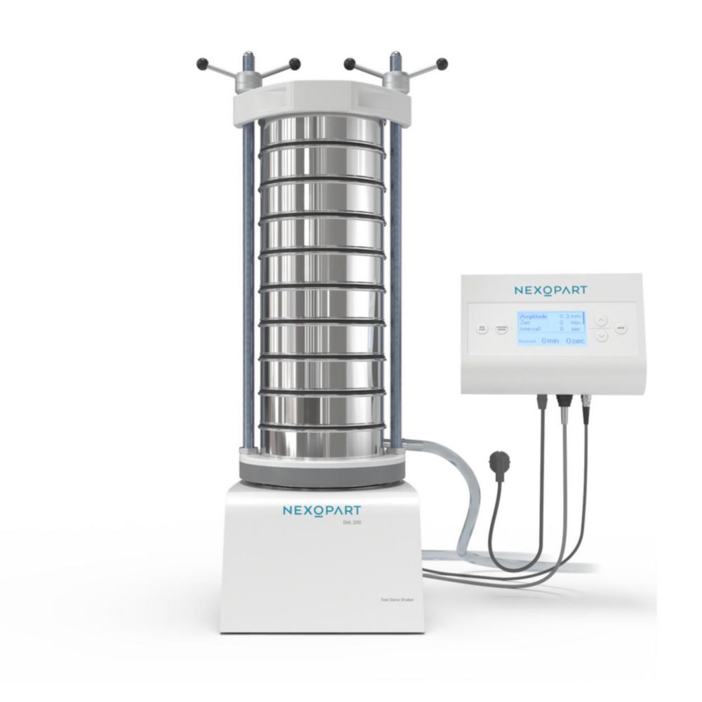 Test Sieve Shaker EML 200 Premium Remote, with quick-release clamping system TwinNut Test Sieve Shaker EML 200 Premium Remote, with quick-release clamping system TwinNut