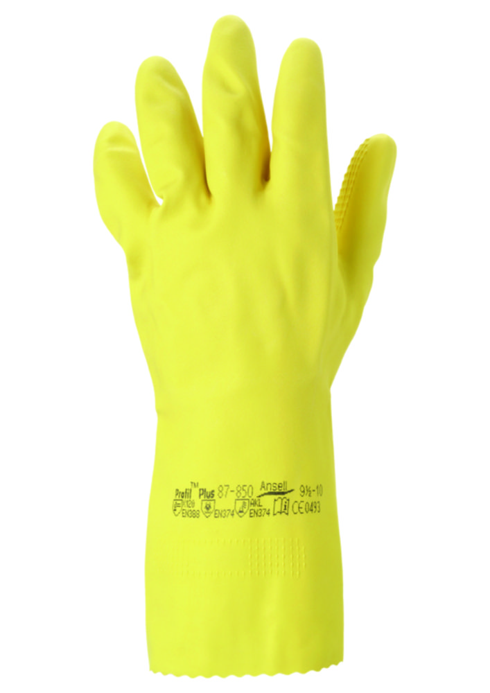 Chemikalienschutzhandschuh, Profil™ Plus, Latex