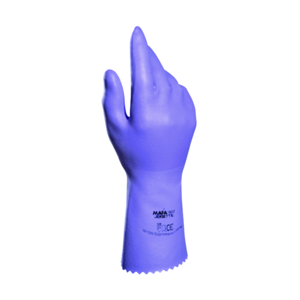 Protective gloves Jersette 307, natural latex Protective gloves Jersette 307, natural latex