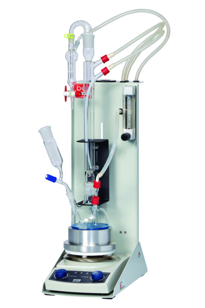 Compact system KCM 1-N with magnetic stirrer for cyanide distillation