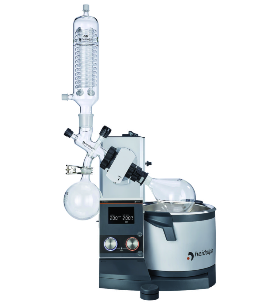 Rotationsverdampfer Hei-VAP Core, mit Handlift, Rückflusskühler