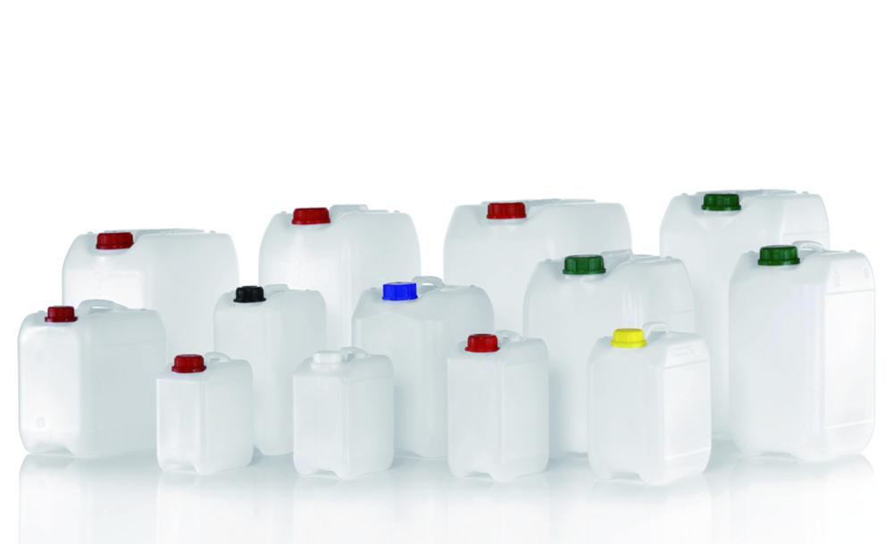 Industrial jerrycans, HDPE, with UN approval Industrial jerrycans, HDPE, with UN approval