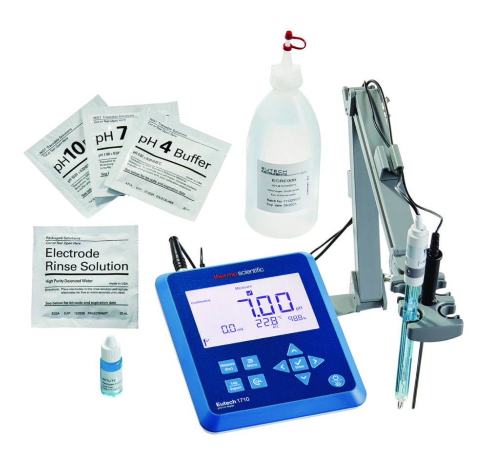 pH/mV meter Eutech™ PH 1710, chemically resistant kit pH/mV meter Eutech™ PH 1710, chemically resistant kit