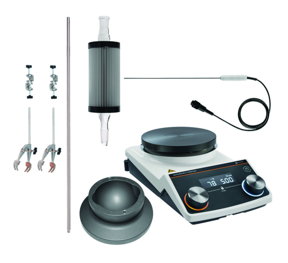 Magnetic stirrer Hei-PLATE Reflux Package Core+ Mini Magnetic stirrer Hei-PLATE Reflux Package Core+ Mini
