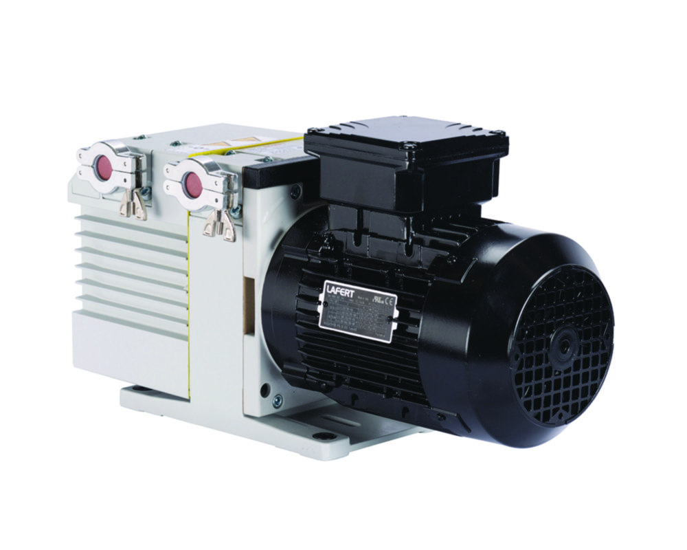 Rotary vane pump TRIVAC B, with single phase motor Rotary vane pump TRIVAC B, with single phase motor