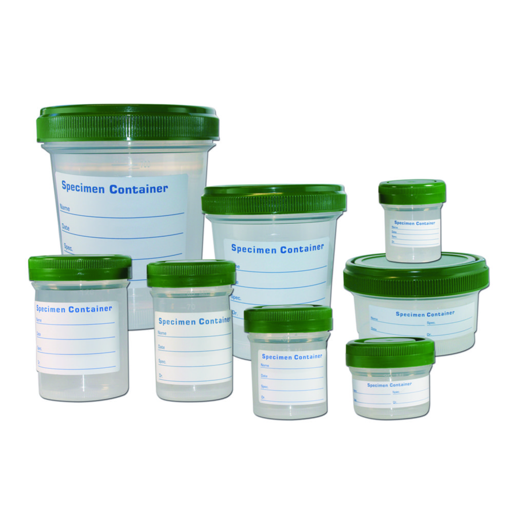LLG-Probenbehälter, PP, Heavy Duty, mit Schraubverschluss, HDPE