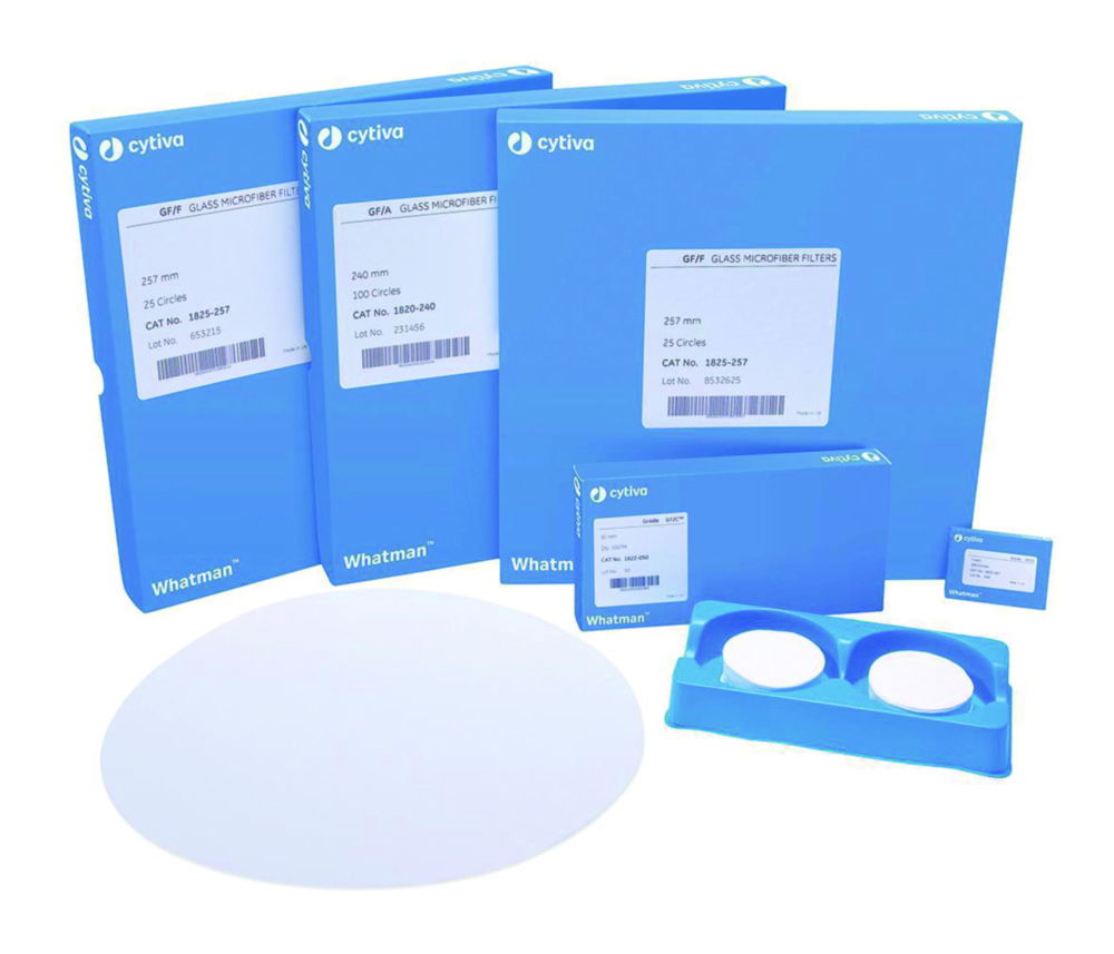 Glasfaser Filter Sorte GF/C / GF/C RTU, vorbehandelt